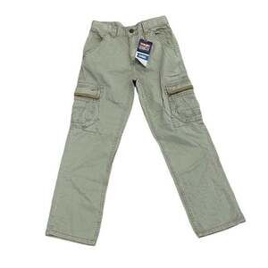 NWT Wrangler Jeans Co Boys Cargo Pants Size 12 Slim